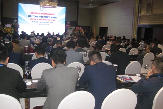 Hơn 250 đại biểu tham dự Đại hội IX của Hội Tin học Việt Nam