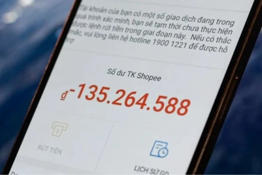 Người bán trên Shopee bị trừ tiền trong đợt càn quét gian lận