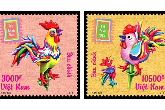 Bộ tem có thời hạn cung ứng trên mạng bưu chính công cộng từ ngày 20/12/2016 đến ngày 30/6/2018.