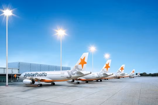Đội bay Airbus A320 mới của Jetstar Pacific. (Ảnh: Jetstar cung cấp)