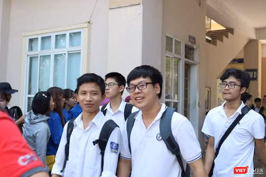 Thí sinh thi THPT quốc gia 2019. Ảnh: Minh Thúy