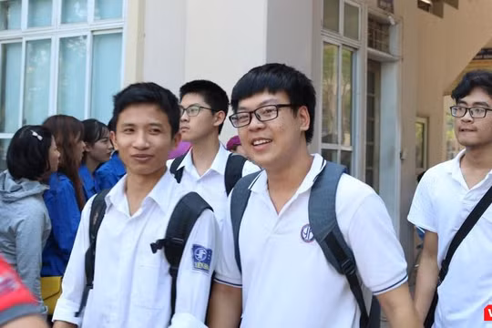 Thí sinh dự thi THPT quốc gia 2019. Ảnh: Minh Thúy