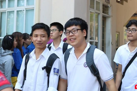 Thí sinh dự thi THPT quốc gia 2019. Ảnh: Minh Thúy