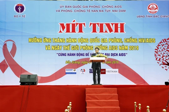 Phó Thủ tướng Vũ Đức Đam phát biểu tại buổi lễ