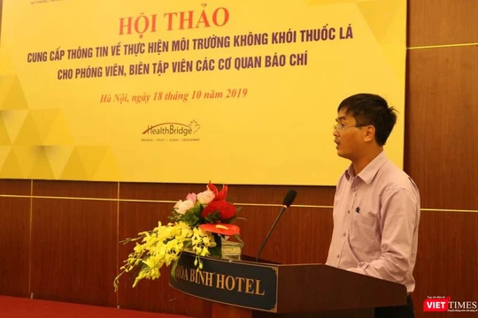 Ông Võ Thanh Lâm – Vụ trưởng Vụ Pháp chế, Bộ Thông tin và Truyền thông. Ảnh: Minh Thúy 