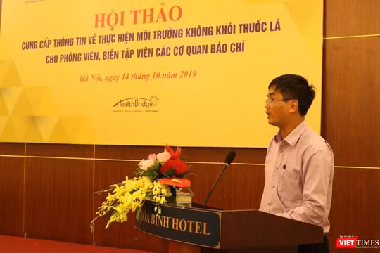 Ông Võ Thanh Lâm – Vụ trưởng Vụ Pháp chế, Bộ Thông tin và Truyền thông. Ảnh: Minh Thúy 