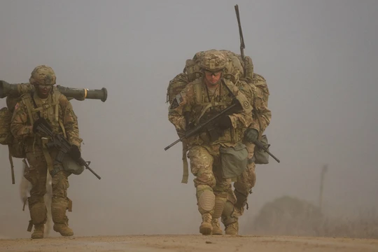 Mỹ dự kiến sẽ triển khai bộ binh để đánh IS ở Syria và Iraq - Ảnh: Lục quân Mỹ