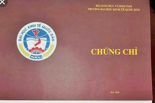 Chứng chỉ ngoại ngữ của ĐH Kinh tế quốc dân 
