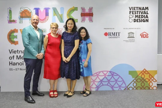 Lễ công bố sự kiện Liên hoan Truyền thông & Thiết kế Việt Nam: Hà Nội 2019. 