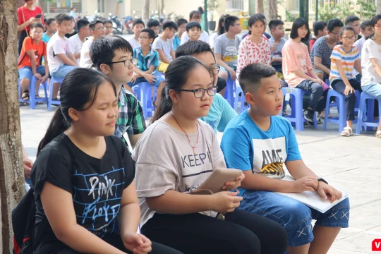 Học sinh tiểu học. Ảnh: Minh Thúy