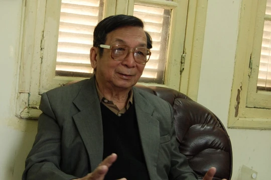  GS. TS. Trần Lâm Biền (Ảnh: Quyên Quyên) 