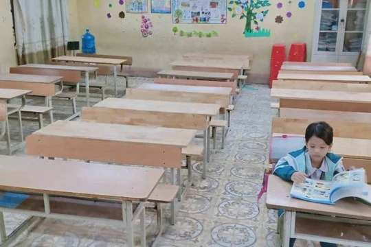 Lớp học chỉ có duy nhất một học sinh 