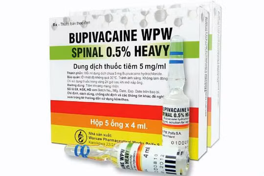 Thuốc Bupivacaine WPW Spinal Heavy 0,5%