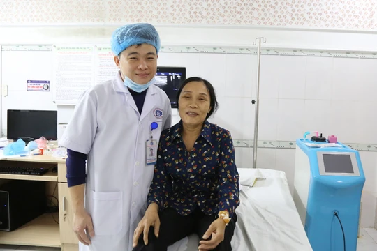 Người bệnh hoàn toàn khỏe mạnh ngay sau khi lấy khối u