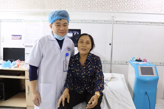 Người bệnh hoàn toàn khỏe mạnh ngay sau khi lấy khối u