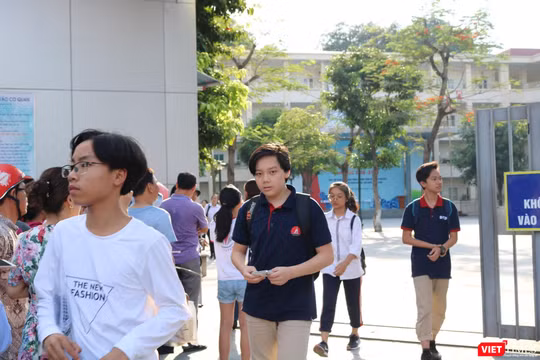 Thí sinh dự thi THPT quốc gia 2019. Ảnh: Minh Thúy