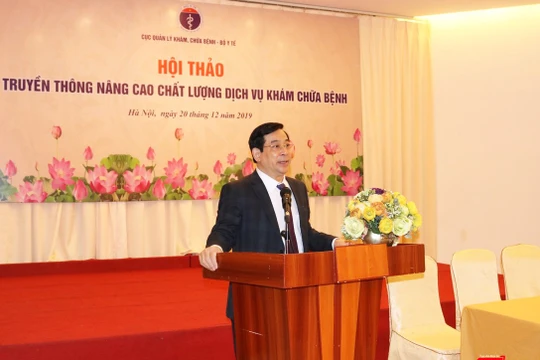 PGS. TS. Lương Ngọc Khuê – Cục trưởng Cục Quản lý Khám chữa bệnh (Bộ Y tế) 