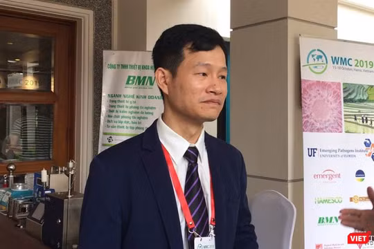 TS. Trịnh Thành Trung – Trưởng phòng Nghiên cứu khoa học, Viện Vi Sinh vật và Công nghệ sinh học, Đại học Quốc gia Hà Nội. Ảnh: Minh Thúy