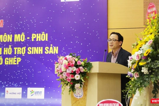 GS. TS. Tạ Thành Văn – Hiệu trưởng Trường Đại học Y Hà Nội. Ảnh: Minh Thúy 