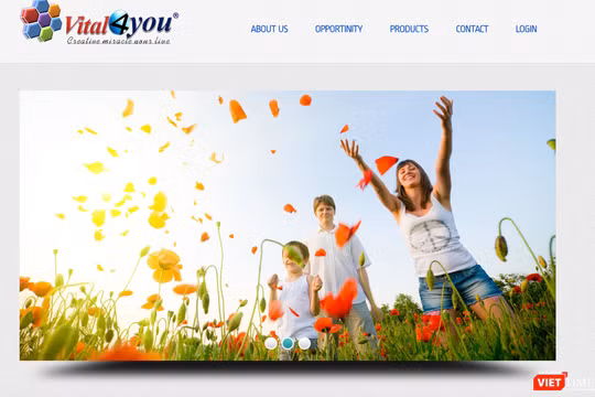 Hệ thống bán hàng vital4u.net