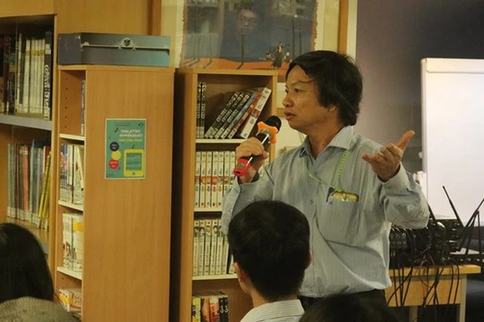 Nhà nghiên cứu văn học và ngôn ngữ, cựu Ủy viên Ban chấp hành Hội ngôn ngữ học Việt Nam - Đào Tiến Thi. Ảnh: Nhân vật cung cấp.