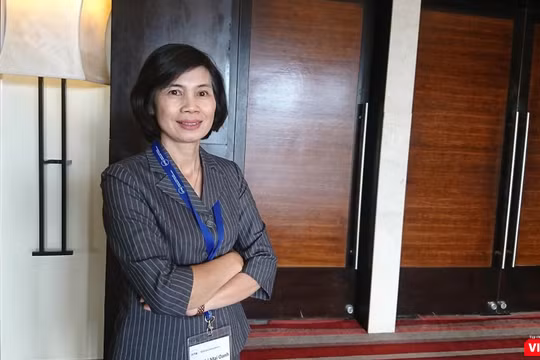 TS. Trần Thị Mai Oanh – Viện trưởng Viện Chiến lược và Chính sách Y tế. Ảnh: Minh Thúy