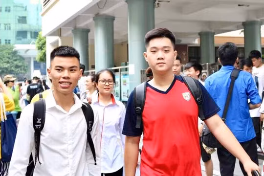 Thí sinh thi THPT quốc gia 2019. Ảnh: Minh Thúy