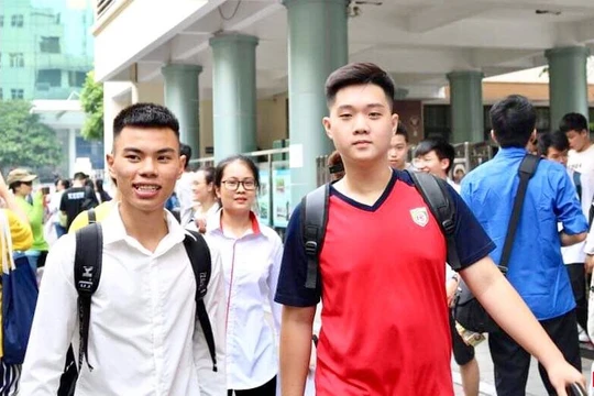 Thí sinh thi THPT quốc gia 2019. Ảnh: Minh Thúy