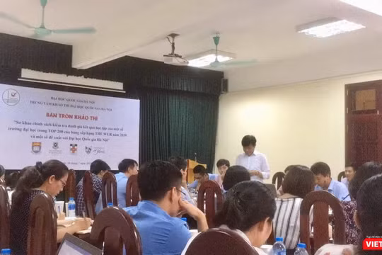 Diễn đàn bàn tròn khảo thí số 1 năm 2019. Ảnh: Minh Thúy