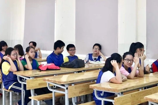 Học sinh tiểu học. Ảnh: Minh Thúy