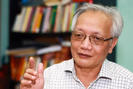 TS Nguyễn Tùng Lâm - Chủ tịch Hội Tâm lý giáo dục Hà Nội. Ảnh: Nguyễn Khánh 