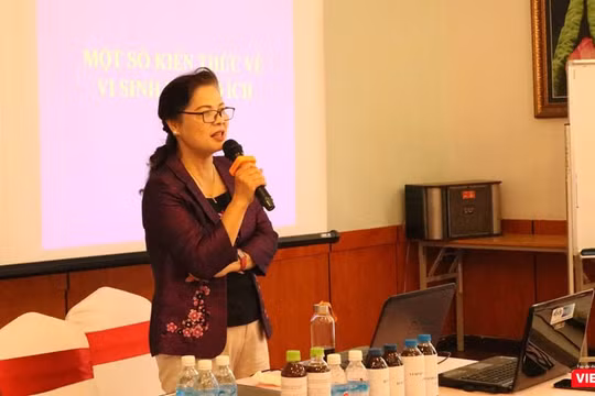 ThS. Lê Thị Khánh Vân – Phó Chủ tịch hội Nữ trí thức Việt Nam, Giám đốc Trung tâm Ứng dụng Khoa học Công nghệ và Khởi nghiệp. Ảnh: Minh Thúy