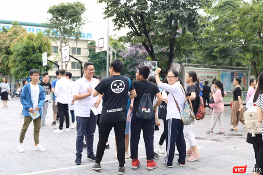 Thí sinh thi THPT quốc gia 2019. Ảnh: Minh Thúy