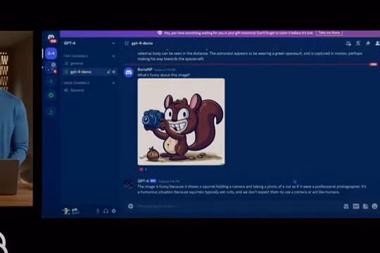 Greg Brockman, Chủ tịch và Đồng sáng lập OpenAI, trình diễn GPT-4