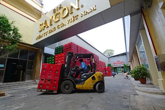 Tính đến 30/06/2017, Sabeco đang nắm giữ 52% vốn điều lệ Sabeco Hanoi, tương ứng với 93,8 tỷ đồng. (Ảnh: Tuổi trẻ)