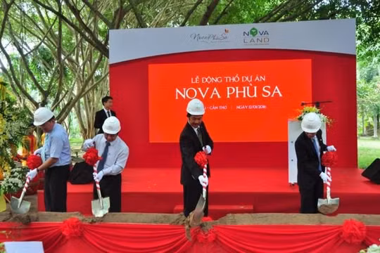 Lễ khởi công dự án Serai Nova Phù Sa Resort. (Ảnh: Internet)