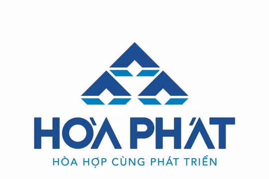 Logo, slogan mới của Hòa Phát.