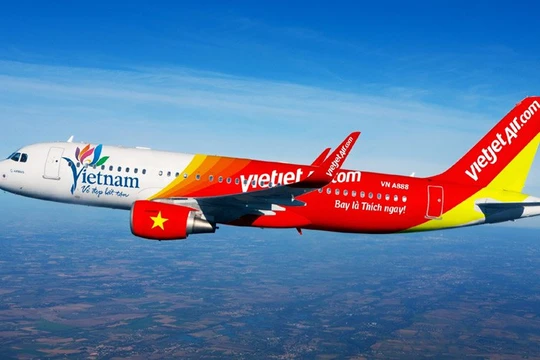 Vietjet Air: Công ty mẹ báo lãi 667 tỷ đồng trong nửa đầu 2017. (Ảnh: Internet)