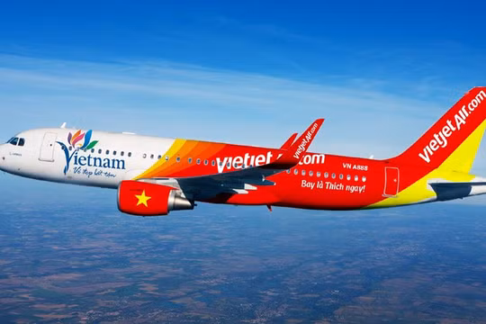 Vietjet Air: Công ty mẹ báo lãi 667 tỷ đồng trong nửa đầu 2017. (Ảnh: Internet)