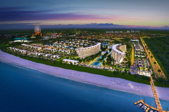 Phối cảnh dự án Grand World Phú Quốc. (Ảnh: LDG)