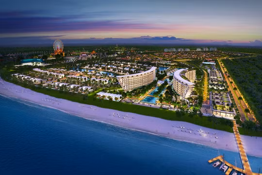 Phối cảnh dự án Grand World Phú Quốc. (Ảnh: LDG)