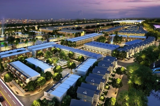 Phối cảnh dự án Lakeview City. (Ảnh: NVL)