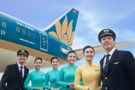 Vietnam Airlines báo lãi 2.310 tỷ đồng , lợi nhuận 9 tháng đã vượt 40% kế hoạch cả năm. (Ảnh: VNA)