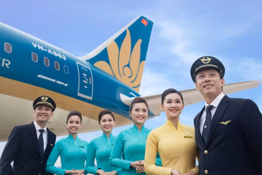 Vietnam Airlines báo lãi 2.310 tỷ đồng , lợi nhuận 9 tháng đã vượt 40% kế hoạch cả năm. (Ảnh: VNA)