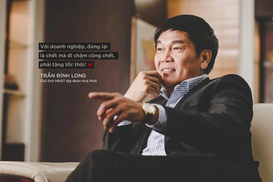 Ông Trần Đình Long - Chủ tịch HPG hẳn sẽ là người được nhiều nhất trong "cơn mưa tiền" này. (Ảnh: Soha)