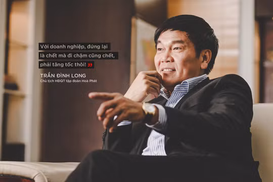 Ông Trần Đình Long - Chủ tịch HPG hẳn sẽ là người được nhiều nhất trong "cơn mưa tiền" này. (Ảnh: Soha)