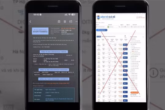 Hiện đang rộ thủ đoạn tinh vi bán vé máy bay Tết Nguyên đán Ất Tỵ 2025 giá rẻ để lừa khách hàng.