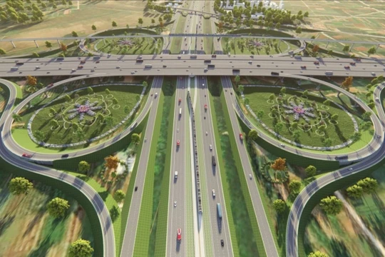 Tuyến đường Vành đai 5 sẽ góp phần kích cầu phát triển kinh tế của khu vực miền Bắc.