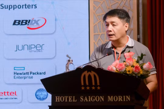 Ông Lê Ngọc Đức, Chủ tịch Hội đồng Quản lý Trung tâm Internet Việt Nam.