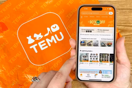 Khách hàng Việt có nguy cơ gặp rắc rồi nếu mua hàng trên sàn thương mại điện tử Temu - chưa được cấp phép tại Việt Nam.
